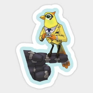 Bird of Salt Sticker